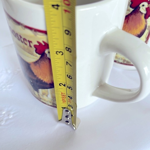 Bay Island Rooster Teapot and Two Tea/Coffee Cups Farmhouse Country Kitc… - Picture 6 of 16